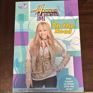 Disney Hannah Montana On the Road Book with Purple and Blue
